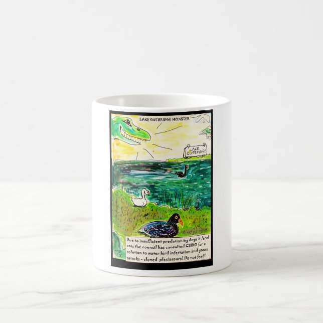 Das Guthridge-See-Monster Kaffeetasse (Mittel)