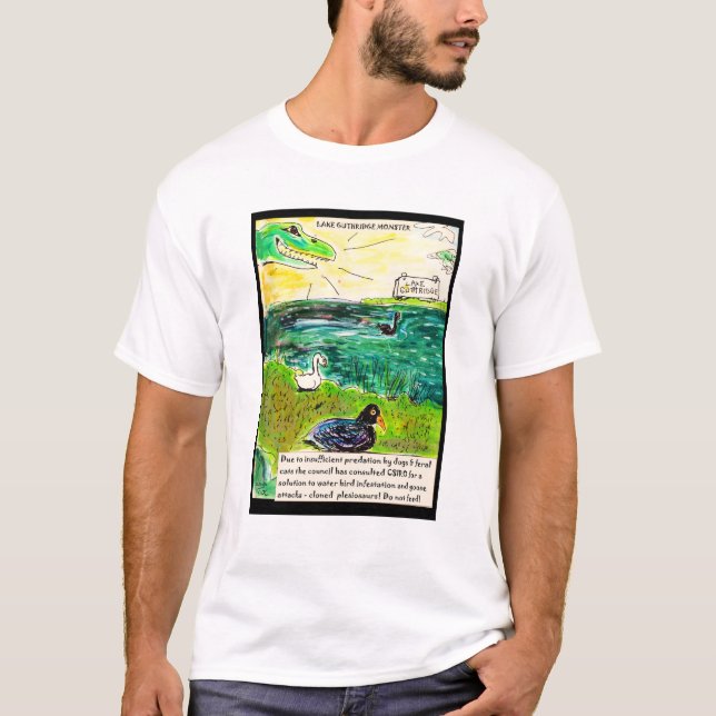 Das Guthridge-See-Monster T-Shirt (Vorderseite)