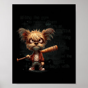 Das Gymnasium anzugreifen, um Stress zu entfesseln Poster