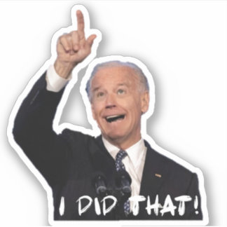 Das habe ich getan! aufkleber