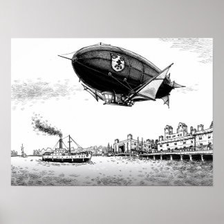 Das Hafenplakat Poster