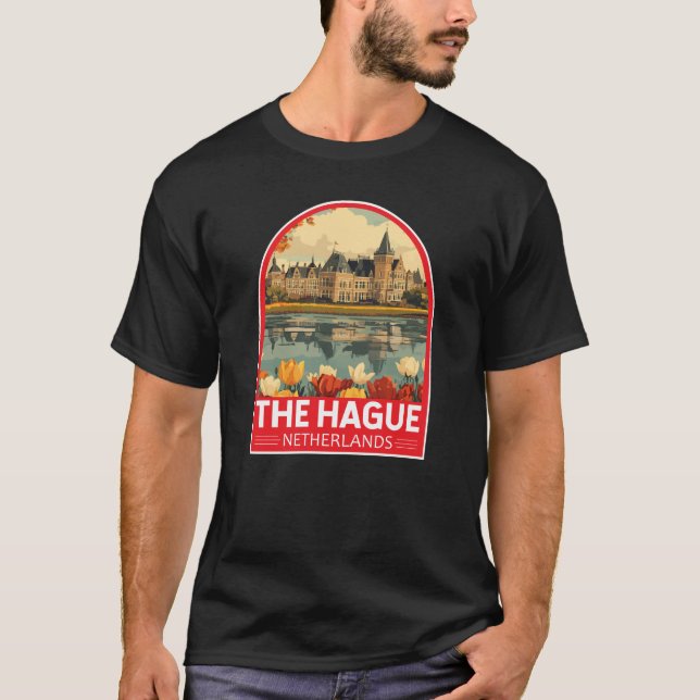 Das hager Niederländische Reisemarkt T-Shirt (Vorderseite)