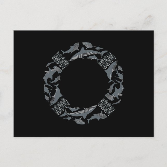 Das Haileben gerettet Postkarte (Vorderseite)