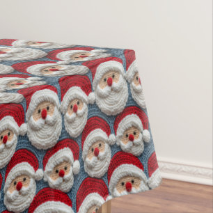 Das Häkelmuster des Weihnachtsmanns Tischdecke