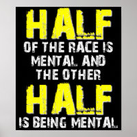 Das halbe Race Dirt Bike Motocross Plakatzeichen