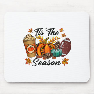 Das Hallowee der Saison Pumpkin and Spice Footbyll Mousepad