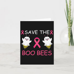 Das Halloween-Brustkrebs-Bewusstsein der Boobienen Karte