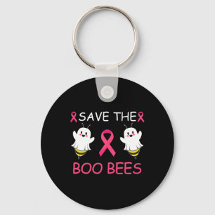 Das Halloween-Brustkrebs-Bewusstsein der Boobienen Schlüsselanhänger