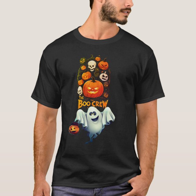 Das Halloween-Crew T-Shirt (Vorderseite)