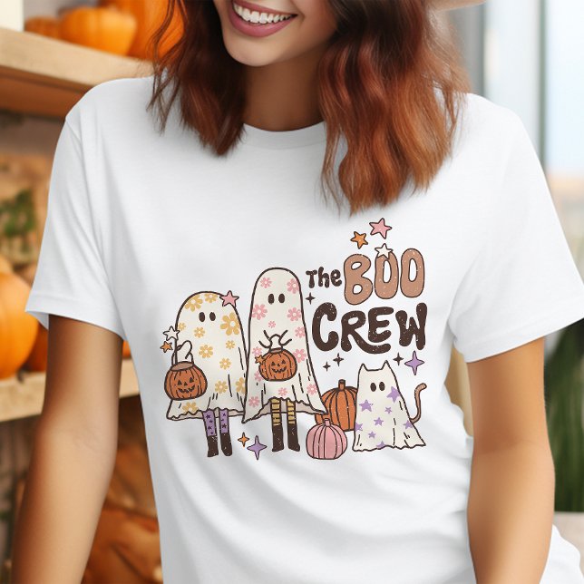 Das Halloween der Boo-Crew Tri-Blend Shirt (Von Creator hochgeladen)