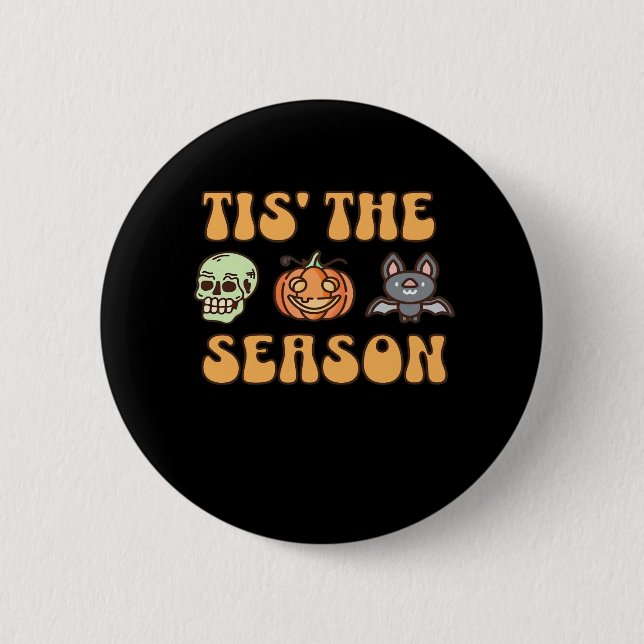 Das Halloween der Saison Button (Vorderseite)