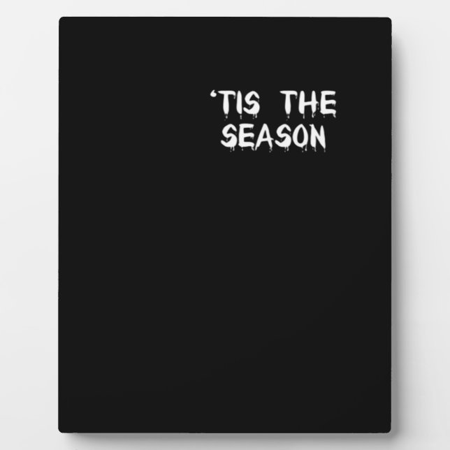 Das Halloween der Saison Fotoplatte (Vorderseite)