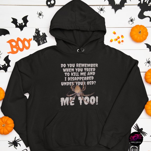 Das Halloween der Spinne Hoodie (You thought it was gone. It was plotting. 🕷️)