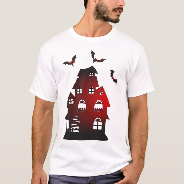 das Halloween-Design T-Shirt (Vorderseite)