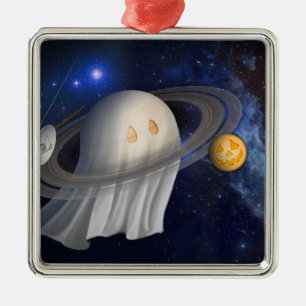 Das Halloween-Illustration eines Künstlers Ornament Aus Metall