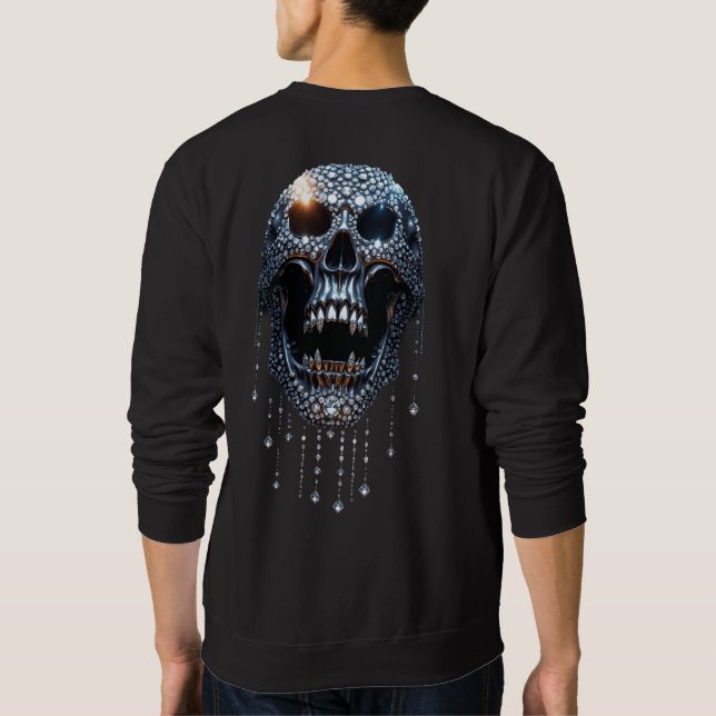 Das Halloween "Spooky Bling" Sweatshirt (Rückseite)