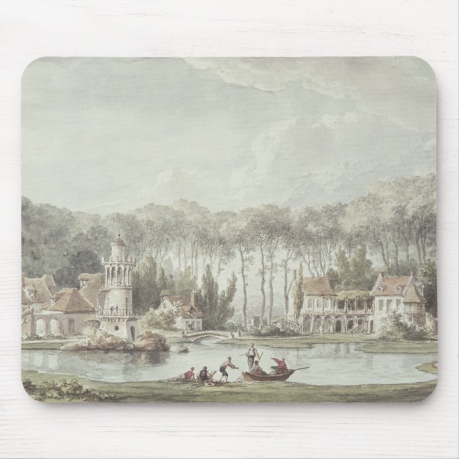 Das Hameau, kleiner Trianon, 1786 Mousepad (Vorne)