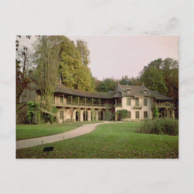 Das Hameau von Marie-Antoinette Postkarte (Vorderseite)