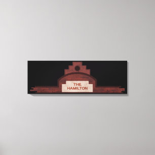 das Hamiton-Gebäude Leinwanddruck