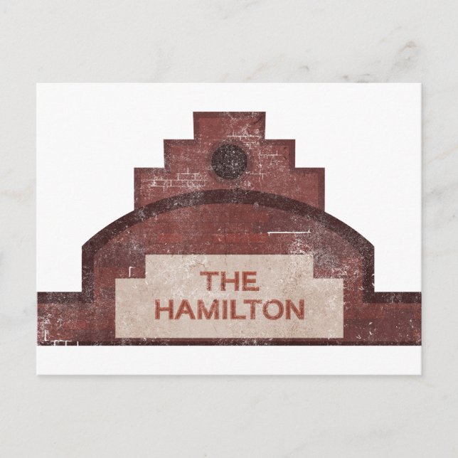 das Hamiton-Gebäude Postkarte (Vorderseite)