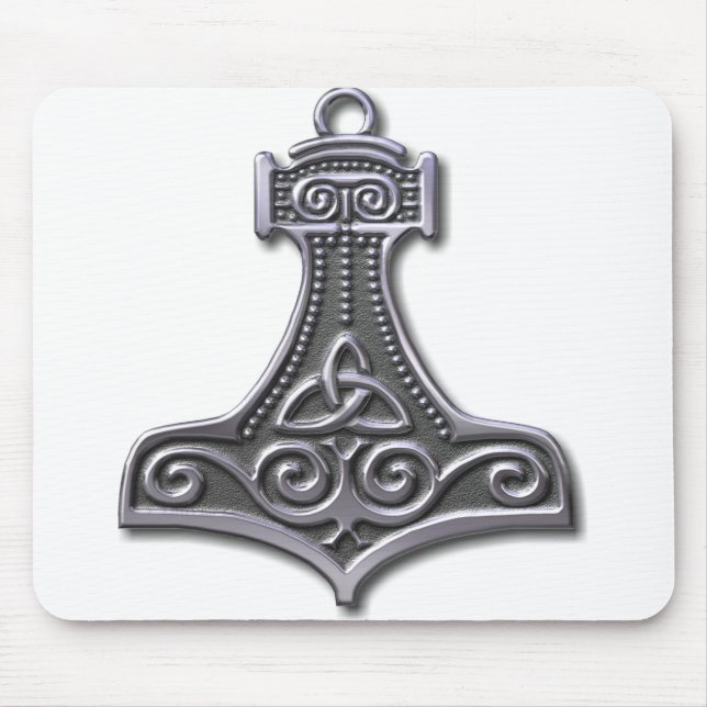 Das Hammer-Silber des Thors Mousepad (Vorne)