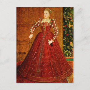 Das Hampden-Portrait von Elizabeth I. von England Postkarte