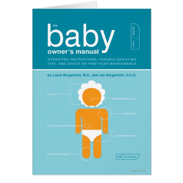 Das Handbuch des Baby-Inhabers (Vorne)
