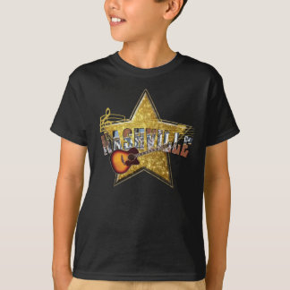 Das Hanes ComfortSoft® der Nashville-Stern-Kinder T-Shirt