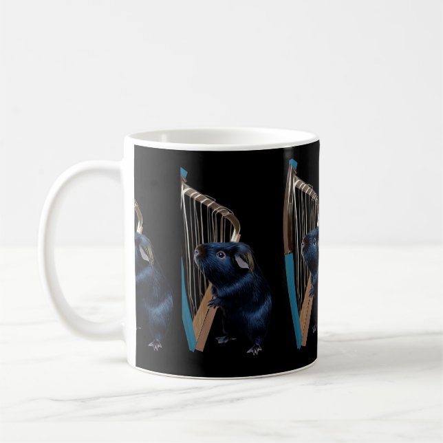 Das harmonische Meerschweinchen Kaffeetasse (Links)