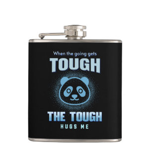 Das harte Zitat, das mich humorvoll inspiriert Flachmann