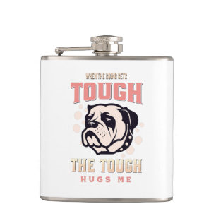 Das harte Zitat, das mich humorvoll inspiriert Flachmann