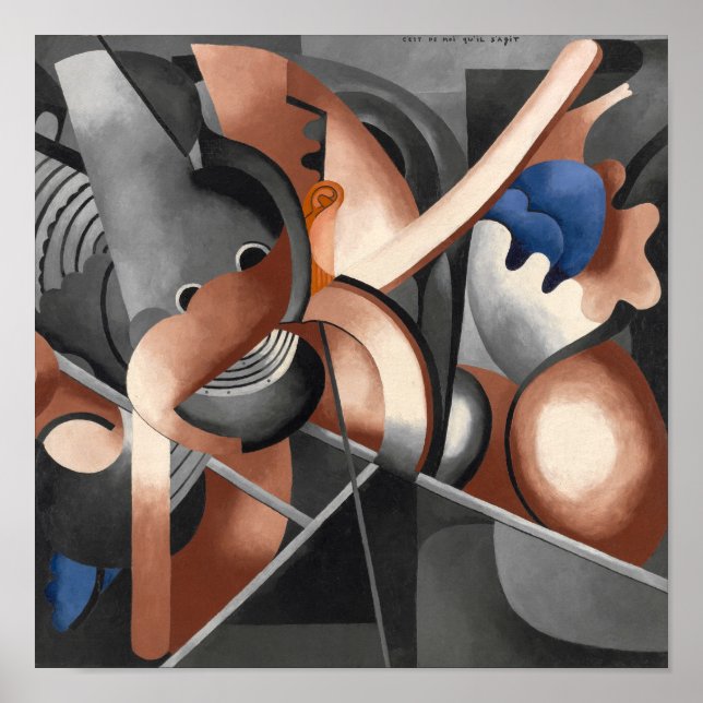 Das hat mit mir zu tun | Francis Picabia | Poster (Vorne)