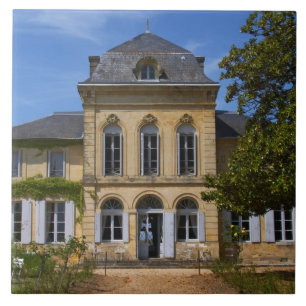 Das Hauptgebäude des Schlosses, renoviert durch Fliese