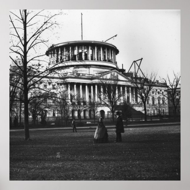 Das Hauptstadt Gebäude in Washington D.C. Poster (Vorne)