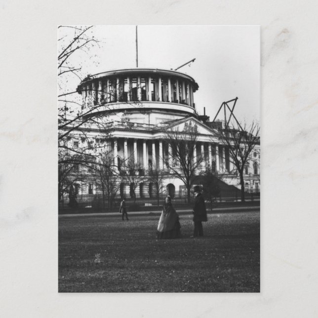 Das Hauptstadts-Gebäude in Washington DC Postkarte (Vorderseite)