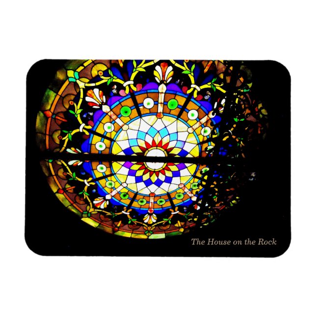 Das Haus am Felsen Magnet (Horizontal)