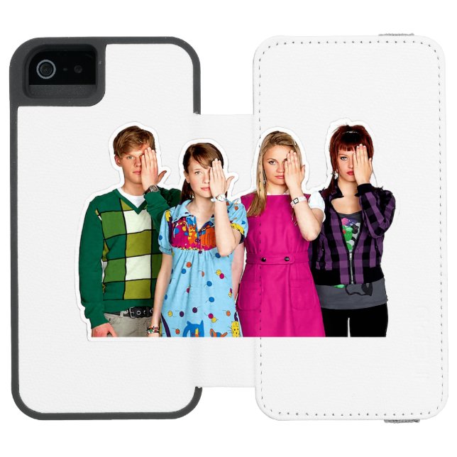 Das Haus Anubis  Incipio iPhone Geldbeutel-Hülle (Folio Geöffnet)