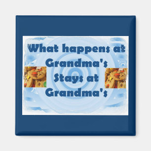 Das Haus der Großmutter Magnet