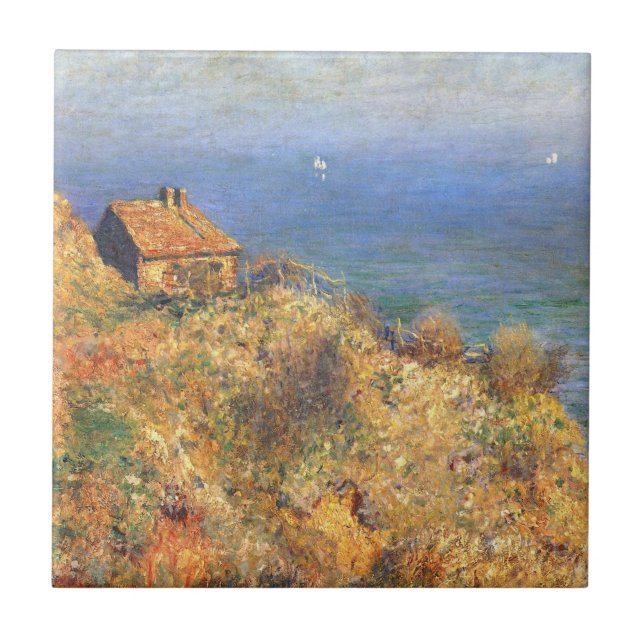 Das Haus des Fischers bei Varengeville Fliese (Vorderseite)