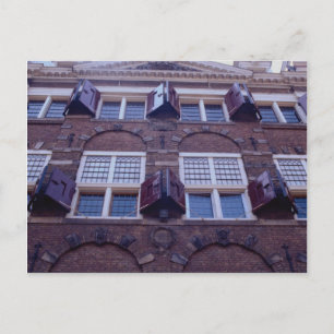 Das Haus des holländischen Malers Rembrandt aus de Postkarte