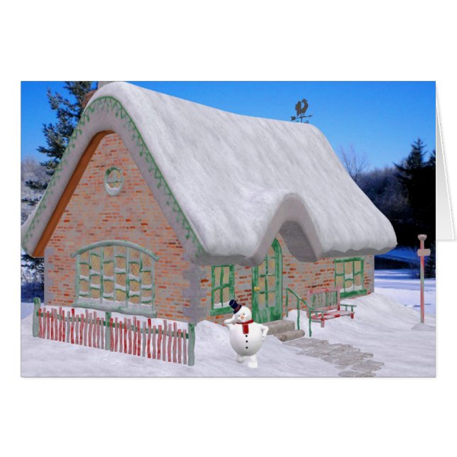 Das Haus des Weihnachtsmanns (Vorderseite (Horizontal))