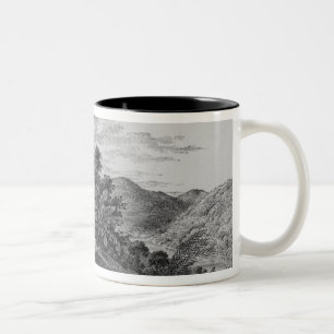 Das Haus eines Pflanzers in Brasilien Zweifarbige Tasse