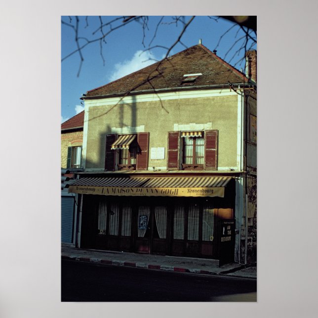 Das Haus in dem Vincent van Gogh Poster (Vorne)