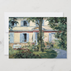 Das Haus in Rueil   Édouard Manet
