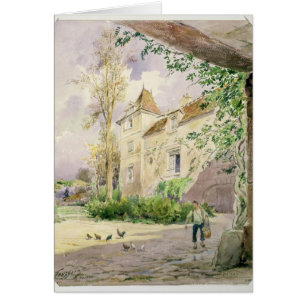 Das Haus von Armande Bejart in Meudon, c.1906