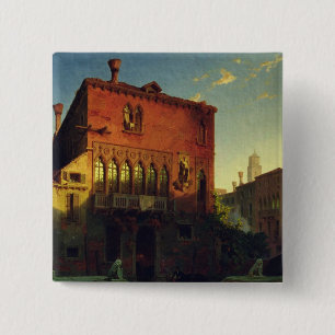 Das Haus von Othello, der Moore in Venedig, 1856 Button