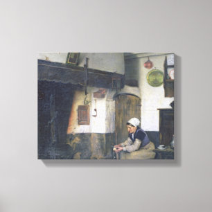 Das Haus von Therese, 1881 Leinwanddruck