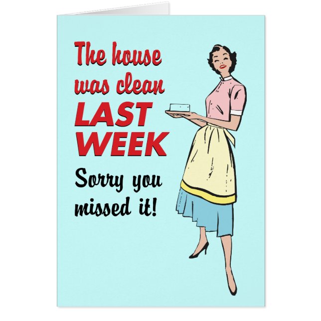 Das Haus war sauber (Vorne)