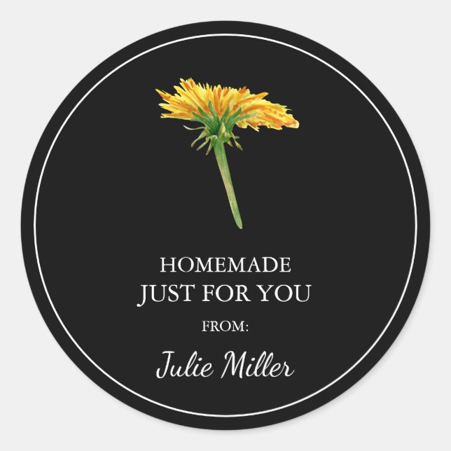 Das hausgemachte Düsterhaus Runder Aufkleber (Vorderseite)