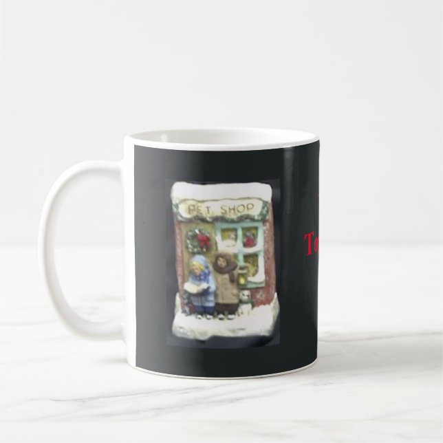 "DAS HAUSTIERGESCHÄFT" KAFFEETASSE (Links)